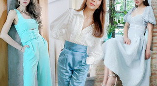 เสื้อผ้าสีฟ้า