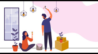 ทาสีผนังบ้าน