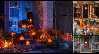 แต่งบ้านวันฮาโลวีน