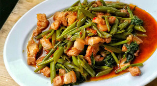 เมนูหมูสามชั้น