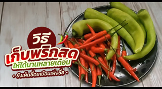 วิธีเก็บอาหาร