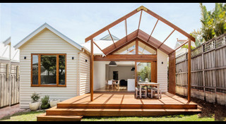 บ้านไม้ชั้นเดียว