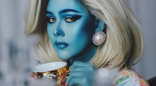 ดาราแต่งหน้าฮาโลวีน