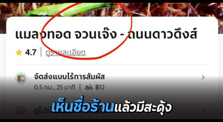 แมลงทอด