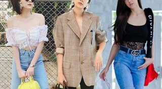 กางเกงยีนส์ขาสั้น