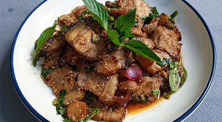 เมนูหมูสามชั้น