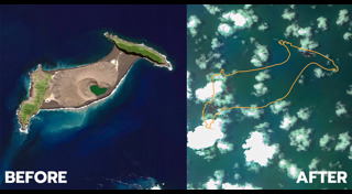 ภูเขาไฟระเบิด