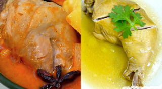 เมนูน่องไก่