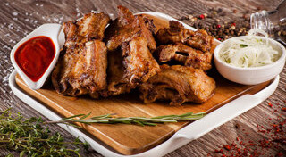 เมนูซี่โครงหมู