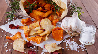 ผักอบกรอบ