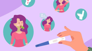 อาการคนท้อง