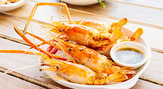 กุ้งเผา