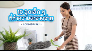 ทำความสะอาดบ้าน