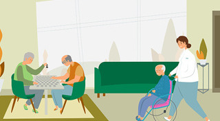 ช่วยเหลือผู้สูงอายุ