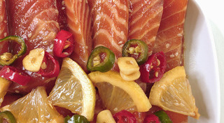 เมนูปลาแซลมอน