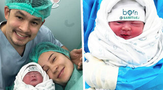 ดาราคลอดลูก