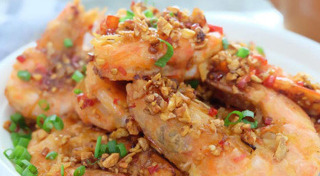 เมนูทอดกระเทียม