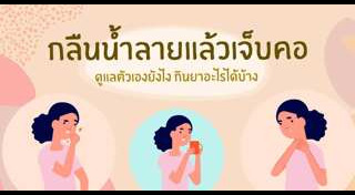 วิธีแก้เจ็บคอ