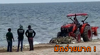 ทิ้งขยะลงทะเล