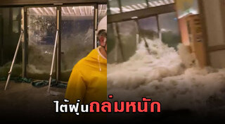 พายุถล่ม