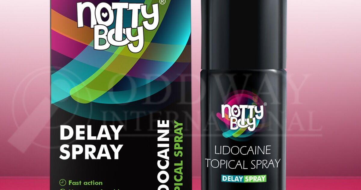NottyBoy Lidocaine Delay Spray for Men
