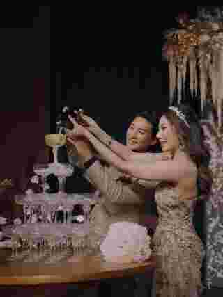  ไป่ ทาคน  ลินเมียะผิ่ว แต่งงาน