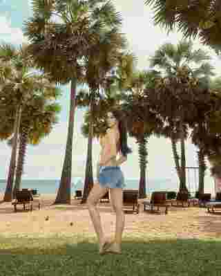 อแมนด้า ออบดัม อวดอึ๋มริมหาด ในชุดบิกินี่ตัวจิ๋ว