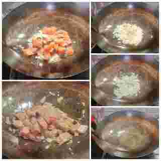 ข้าวผัดแซลมอน