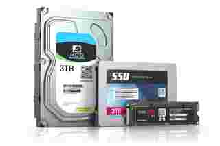 ฮาร์ดดิสก์และ SSD (Storage)