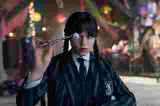 Jenna Ortega ในบท Wednesday Addams ซีรีส์ Netflix