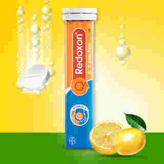 วิตามินซีเม็ดฟู่ Redoxon C D plus Zinc