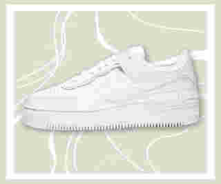 Nike Air Force 1 Shadow รองเท้าผ้าใบสีขาวผู้หญิง 2023