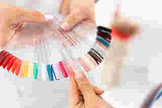 สีเล็บเสริมดวง