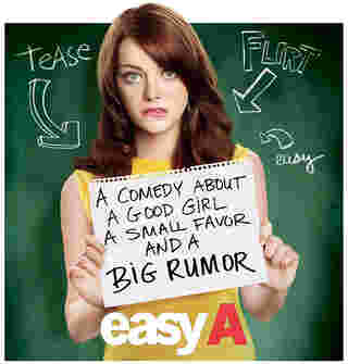 Emma Stone ในหนัง Easy A