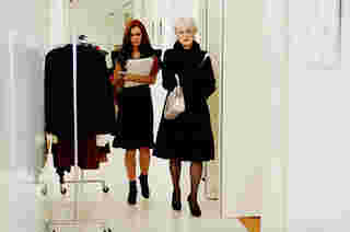 ภาพ  Emily Blunt Meryl Streep ใน The Devil Wears Prada
