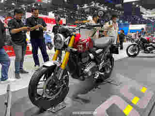Triumph Speed 400 motor expo 2023