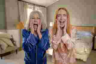Jamie Lee Curtis และ Lindsay Lohan ใน Freakier Friday