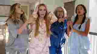 Jamie Lee Curtis และ Lindsay Lohan ใน Freakier Friday