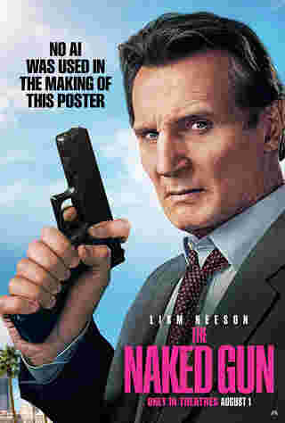 โปสเตอร์ The Naked Gun มือปราบปืนเปลือย นำแสดงโดย เลียม นีสัน