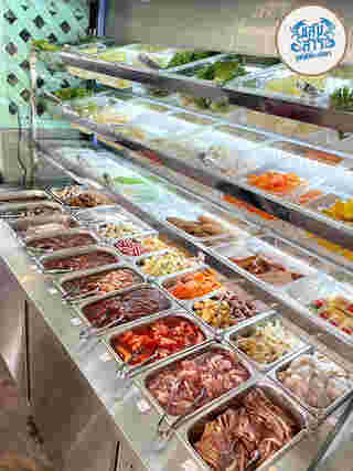 ร้านบุฟเฟ่ต์ไม่จำกัดเวลา แสมสารบุฟเฟต์ทะเลเผา