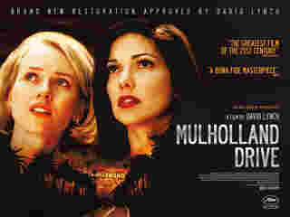 โปสเตอร์ภาพยนตร์ Mulholland Drive หนังยอดเยี่ยมแห่งศตวรรษ 21