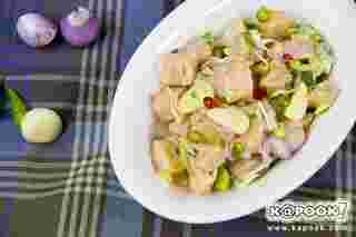 สูตรยำแซลมอนดิบ