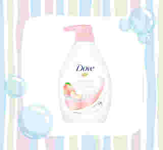 Dove Rebalancing Peach X Tea Body Wash ครีมอาบน้ำ