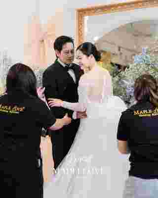 ทับทิม ไทด์ สวมชุดแต่งงาน ถ่ายภาพพรีเวดดิ้งสุดโรแมนติก