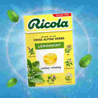 ลูกอมดับกลิ่นปาก ricola
