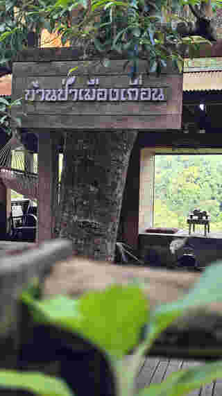 ร้านคาเฟ่บนดอย บ้านป่าเมืองเถื่อนดอยสกาด