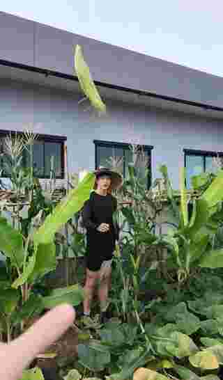 ส่องบ้านสวน พุฒ-จุ๋ย กับผลผลิตงอกงาม
