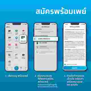 วิธีผูกพร้อมเพย์กับบัตรประชาชนกรุงไทย