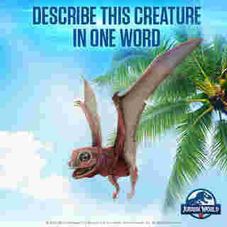 หนัง jurassic world rebirth ไดโนเสาร์ Anurognathus