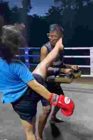 ซ้อมมวยไทย